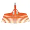 Plastové hrable 46 cm klik LAGUZ,6