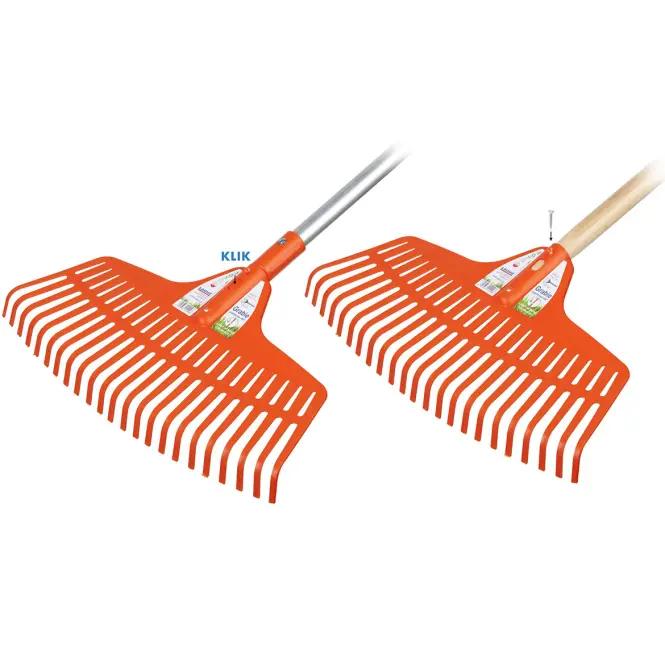 Plastové hrable 46 cm klik LAGUZ,9