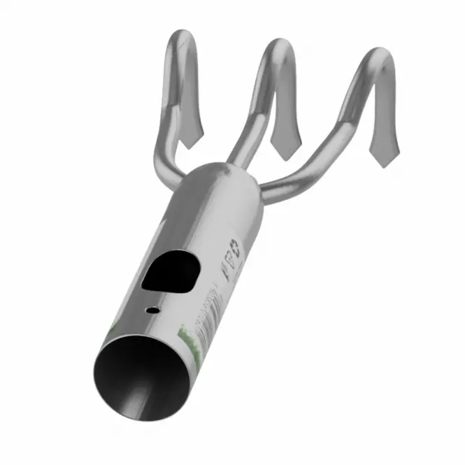 Kovový kyprič 3-zubý 20 cm klik LAGUZ,11