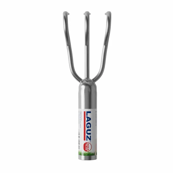 Kovový kyprič 3-zubý 20 cm klik LAGUZ,9