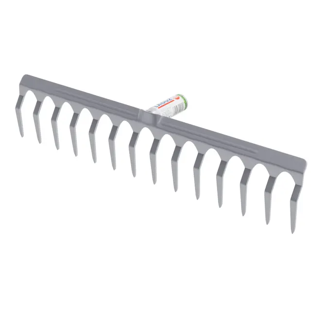 Kovové hrable zosilnené 14-zubé 36 cm klik LAGUZ