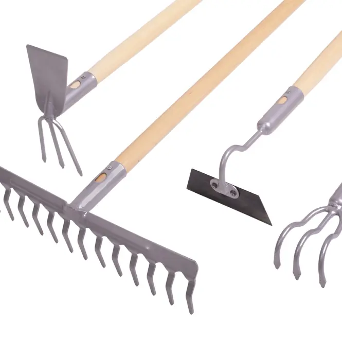 Kovové hrable zosilnené 14-zubé 36 cm klik LAGUZ