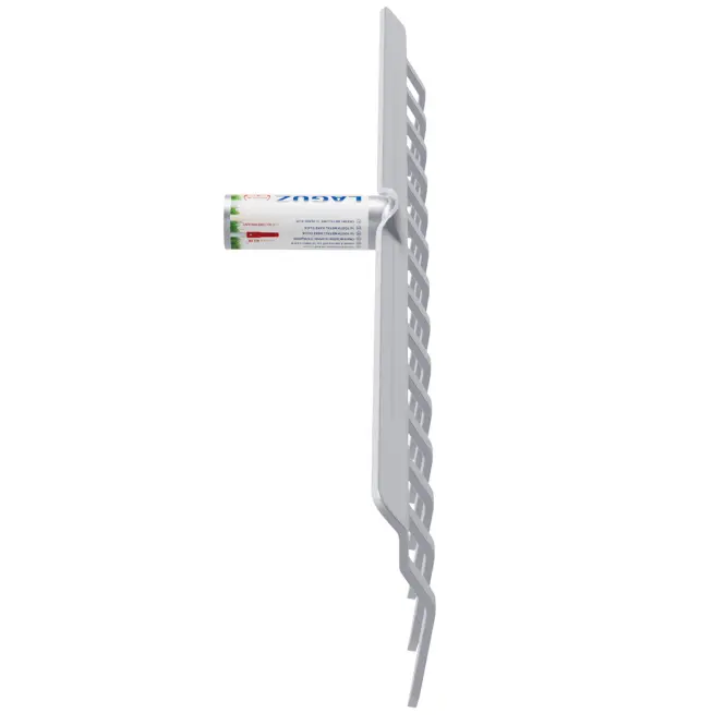 Kovové hrable zosilnené 14-zubé 36 cm klik LAGUZ