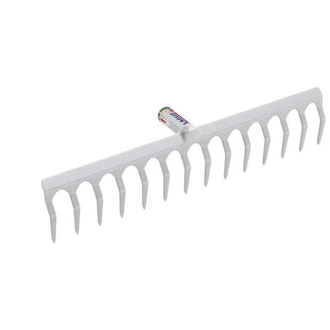 Kovové hrable zosilnené 14-zubé 36 cm klik LAGUZ,8