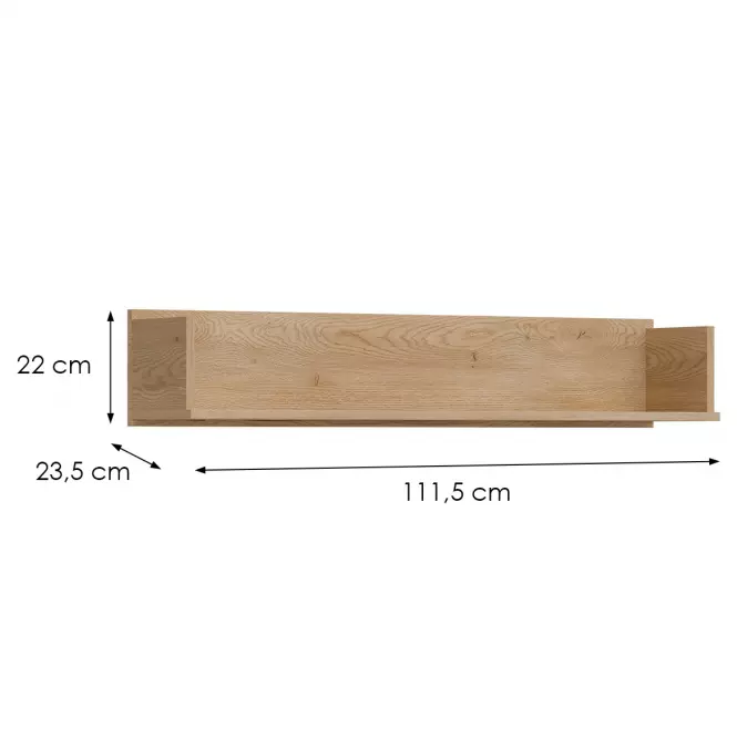 Polička Ferro Fe14 Dub crem torro,2