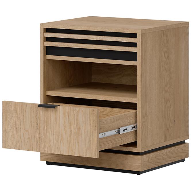 Nočný stolík Ferro Fe19 Dub Crem Torro,7