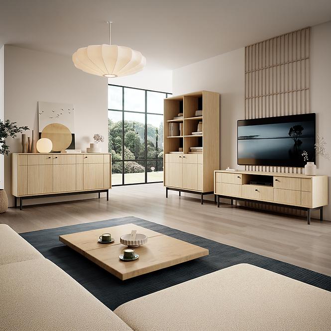 Komoda Japandi K104 dub linea