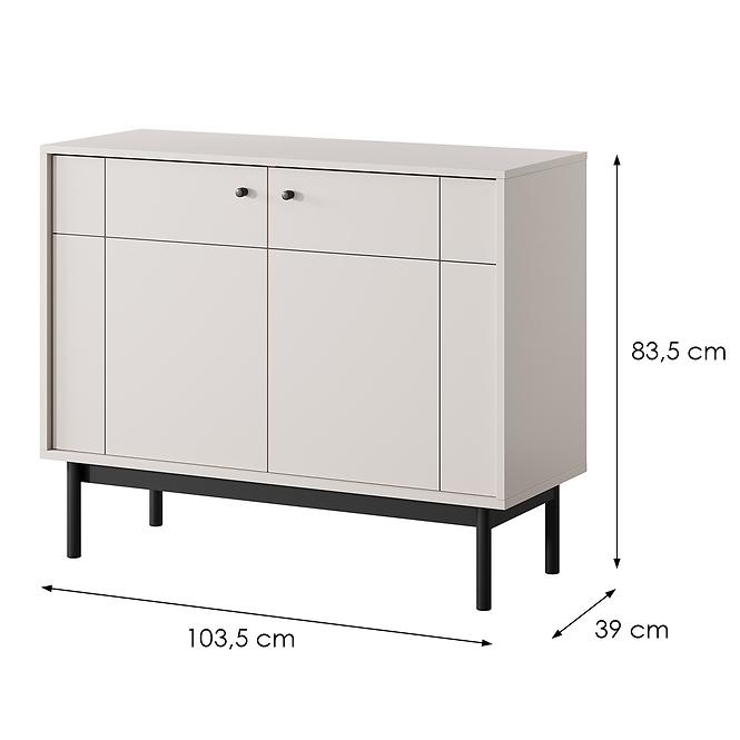 Komoda Japandi K104 kašmír,2