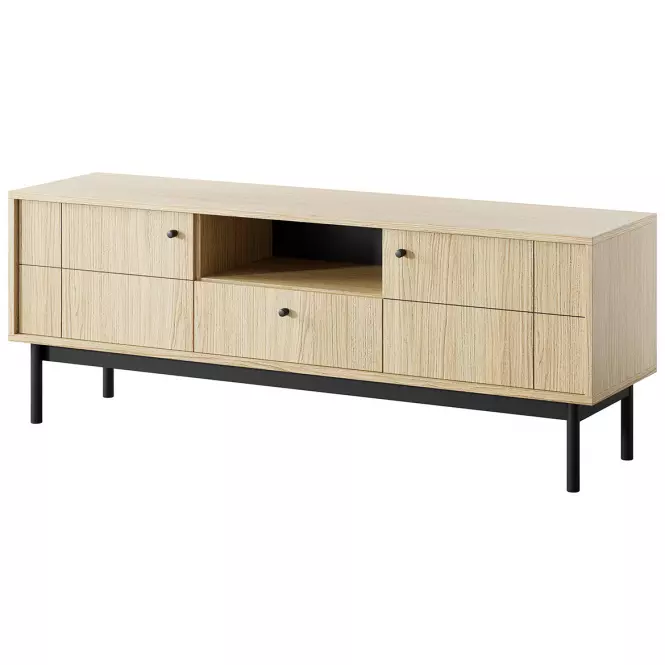 TV stolík Japandi RTV154 dub linea
