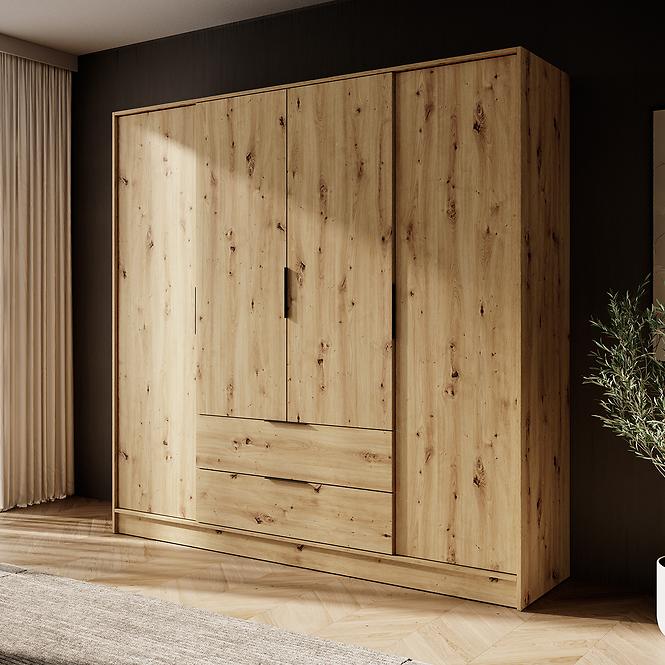 Skriňa Kelly 4D bez zrkadla artisan,4