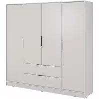 Skriňa Kelly 4D bez zrkadla cashmere