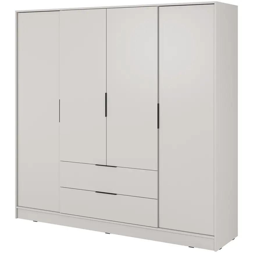 Skriňa Kelly 4D bez zrkadla cashmere
