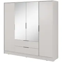Skriňa Kelly 4D so zrkadlom cashmere