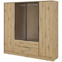 Skriňa Kelly 4D RM artisan s LED