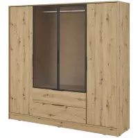 Skriňa Kelly 4D RM artisan so led