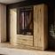 Skriňa Kelly 4D RM artisan so led,4