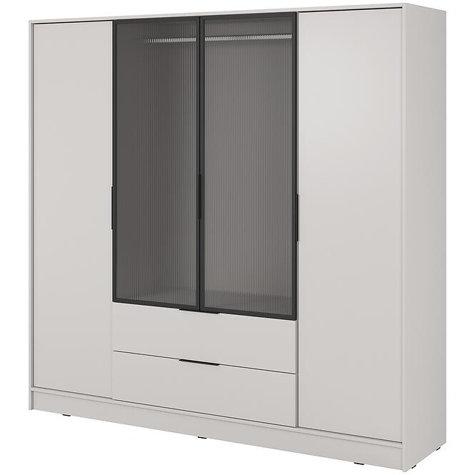 Skriňa Kelly 4D RM cashmere s LED
