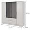 Skriňa Kelly 4D RM cashmere so led,2