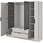 Skriňa Kelly 4D RM cashmere so led,3