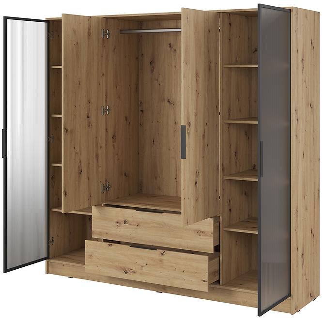 Skriňa Kelly 4D RD artisan so led,3