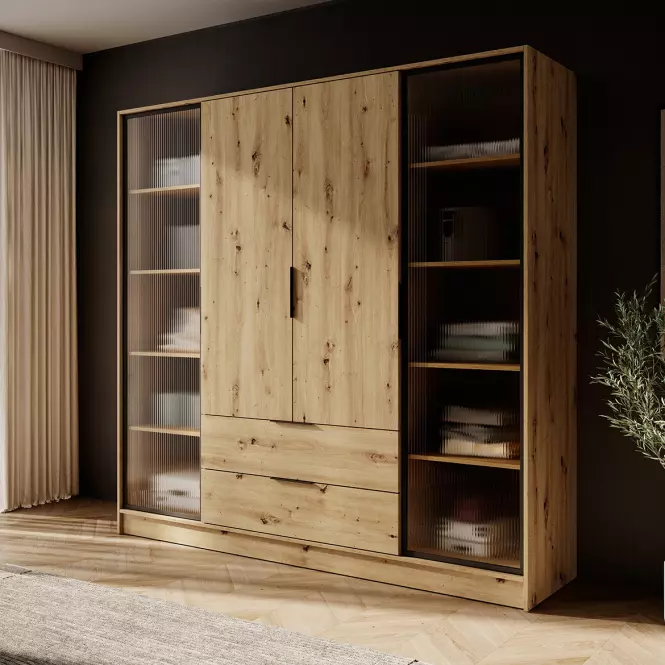 Skriňa Kelly 4D RD artisan so led