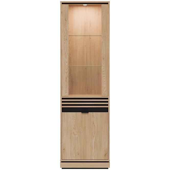 Vitrína L/P Ferro FE05 dub crem torro,3