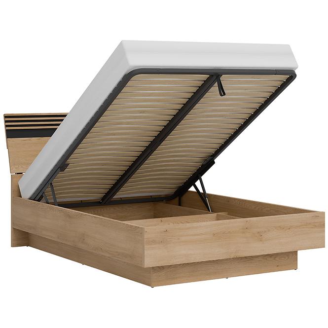 Posteľ 140  s kontajnerom Ferro Fe18/140 D Crem Torro,5