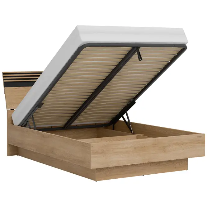 Posteľ 140  s úložným priestorom Ferro Fe18/140 D Crem Torro,5