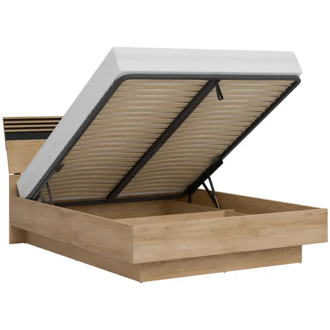 Posteľ 160  s úložným priestorom Ferro Fe18/160 D Crem Torro,5