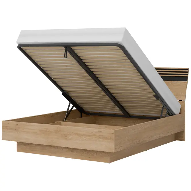 Posteľ 160  s úložným priestorom Ferro Fe18/160 D Crem Torro,7