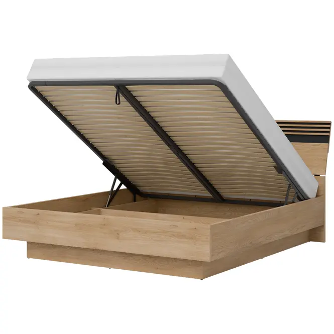 Posteľ 180  s úložným priestorom Ferro Fe18/180 D Crem Torro,7