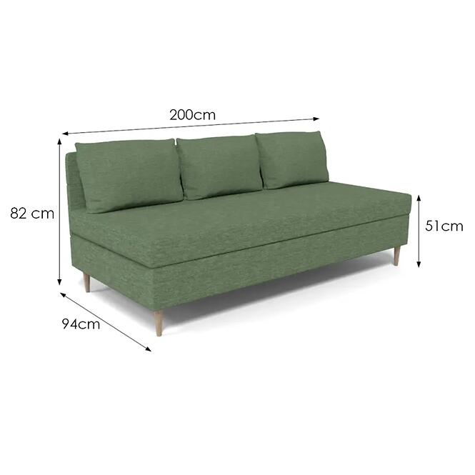 Pohovka Alfa Bonell 90 Verita 72 00/1 zelená