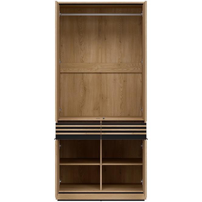 Skriňa 2D Ferro Fe08 Dub Crem Torro,6