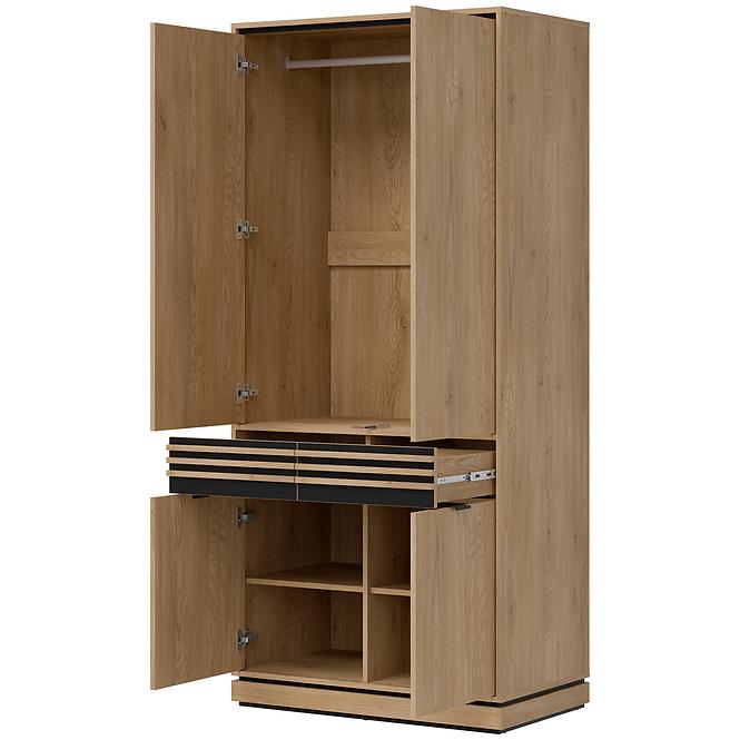 Skriňa 2D Ferro Fe08 Dub Crem Torro