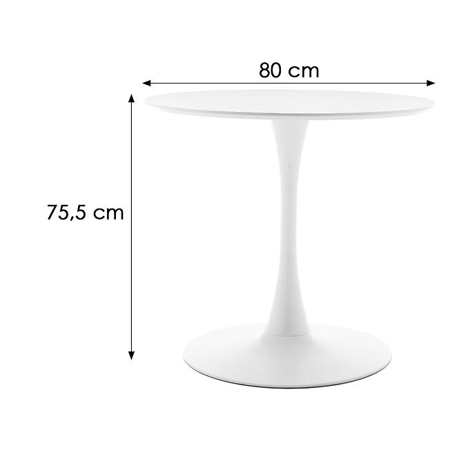 Stôl Marseille white,2