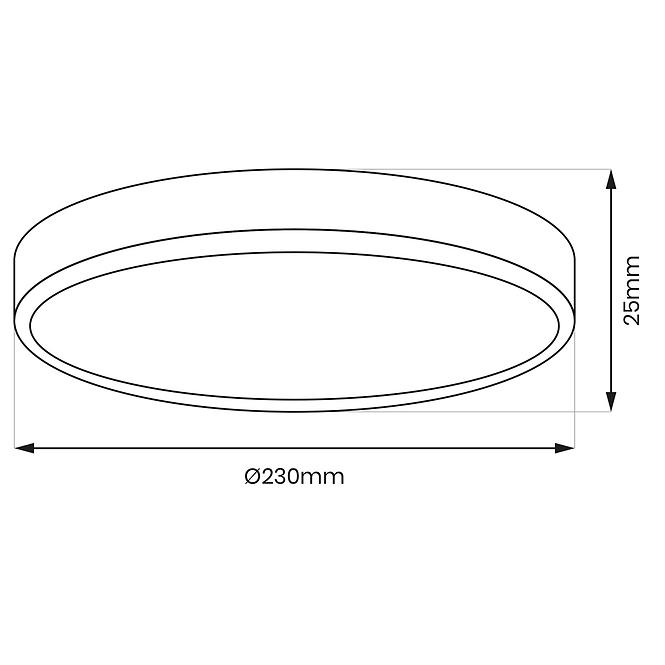 Stropnica MAQ ML1660 18W CCT WHITE PL