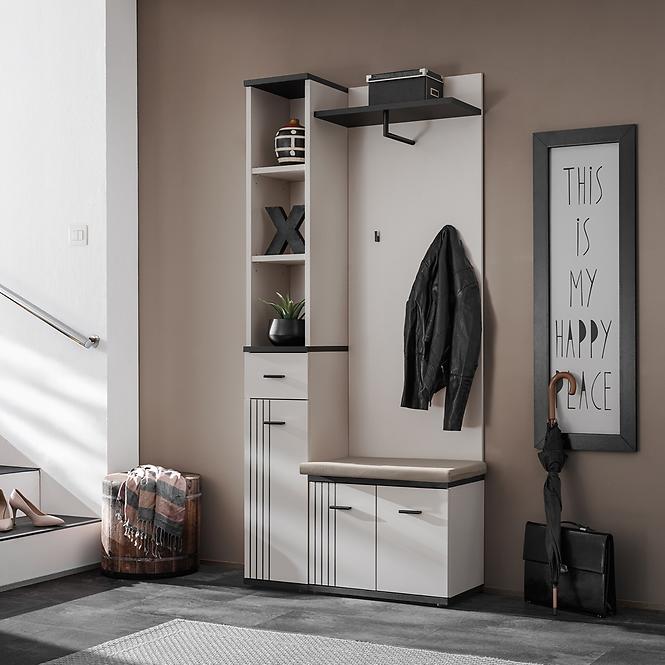 Regál Hugo Cc Hg B+C Kašmír/Čierna,10