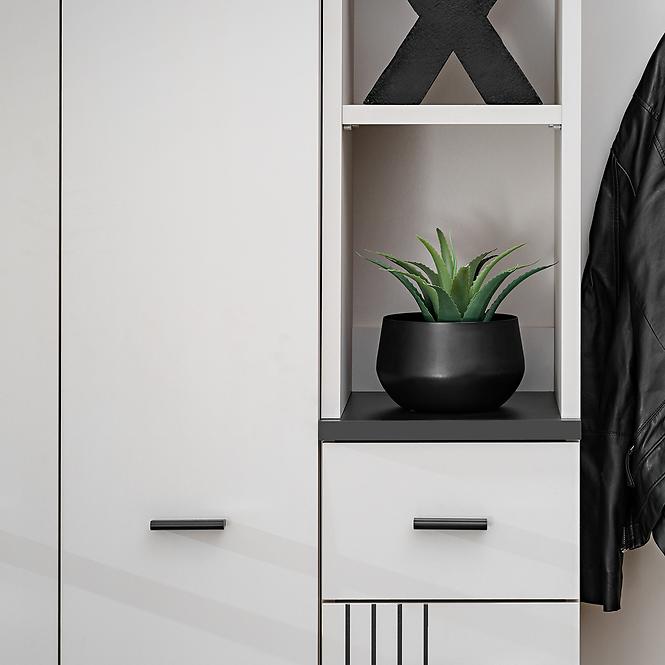 Regál Hugo Cc Hg B+C Kašmír/Čierna,9