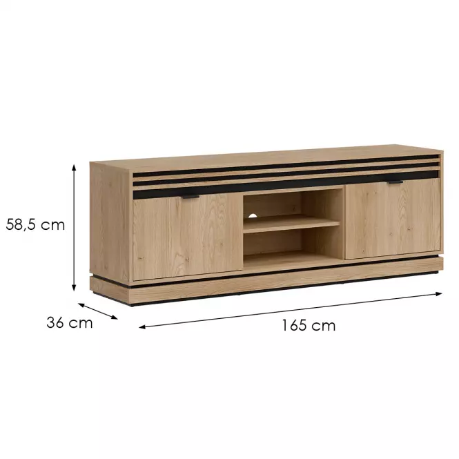 TV stolík Ferro Fe01 dub Crem Torro,2