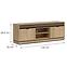 TV stolík Ferro Fe01 dub Crem Torro,2