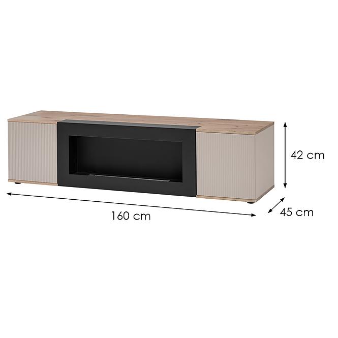TV stolík Catalina dub/Kašmír/Biokrb,2