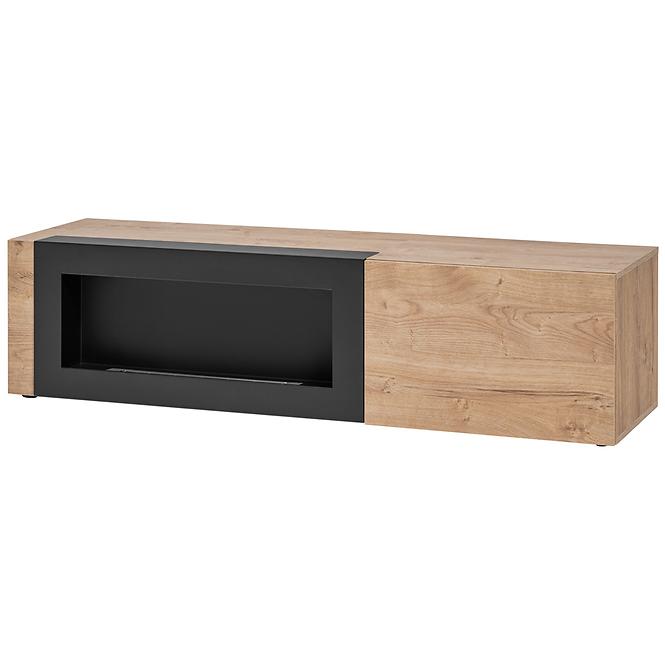 TV stolík Aron Ribbeck/Čierna/Biokrb