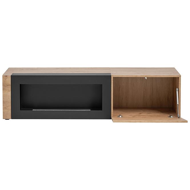 TV stolík Aron Ribbeck/Čierna/Biokrb