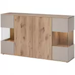 Komoda Catalina Dvc Ct Sb Dub Viking/Kašmír