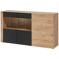 Komoda Aron Rzs Ar Sb Dub Ribbeck/Čierna