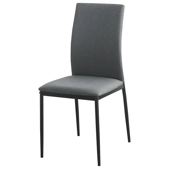 Stolička Mette 8022 sivá