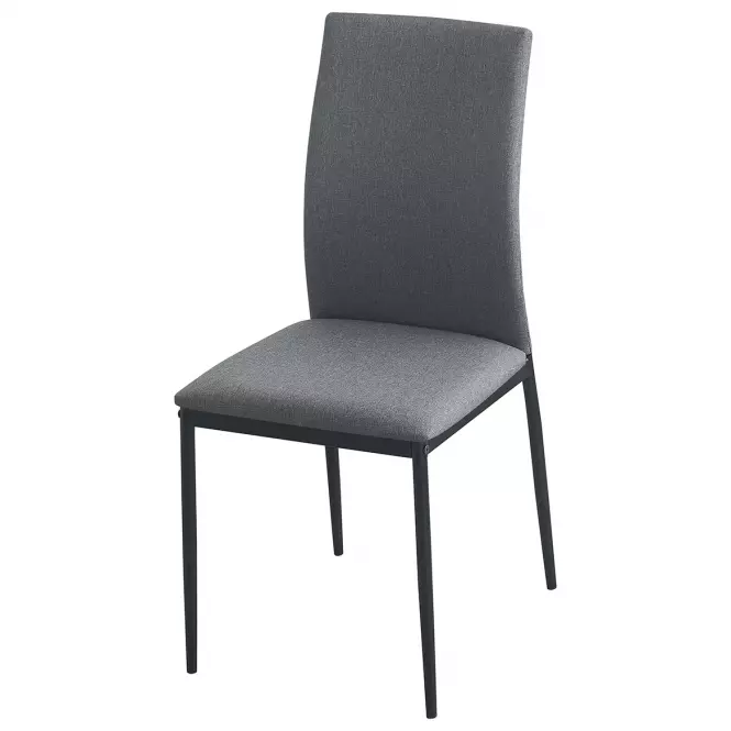 Stolička Mette 8022 sivá