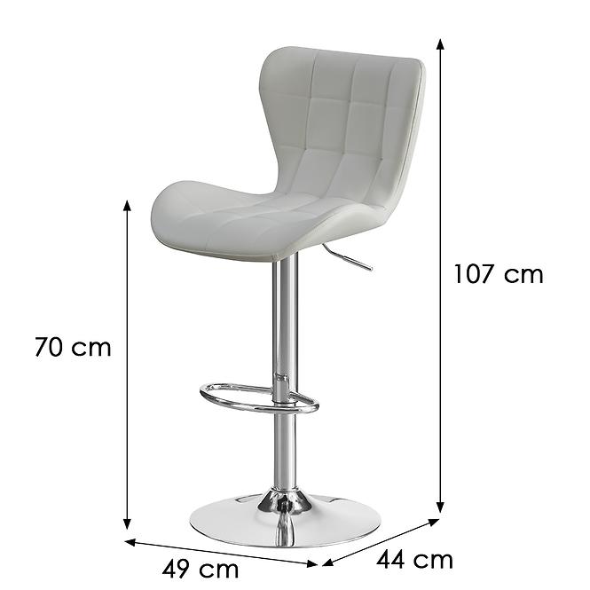 Barová Stolička Iva 10672 biely