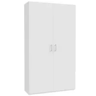 Skriňa Chiselsdon 119,5cm- biela, dvojdverová