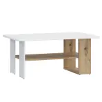Konferenčný stolík Caldicot CFTT5210-M256 biely/dub artisan